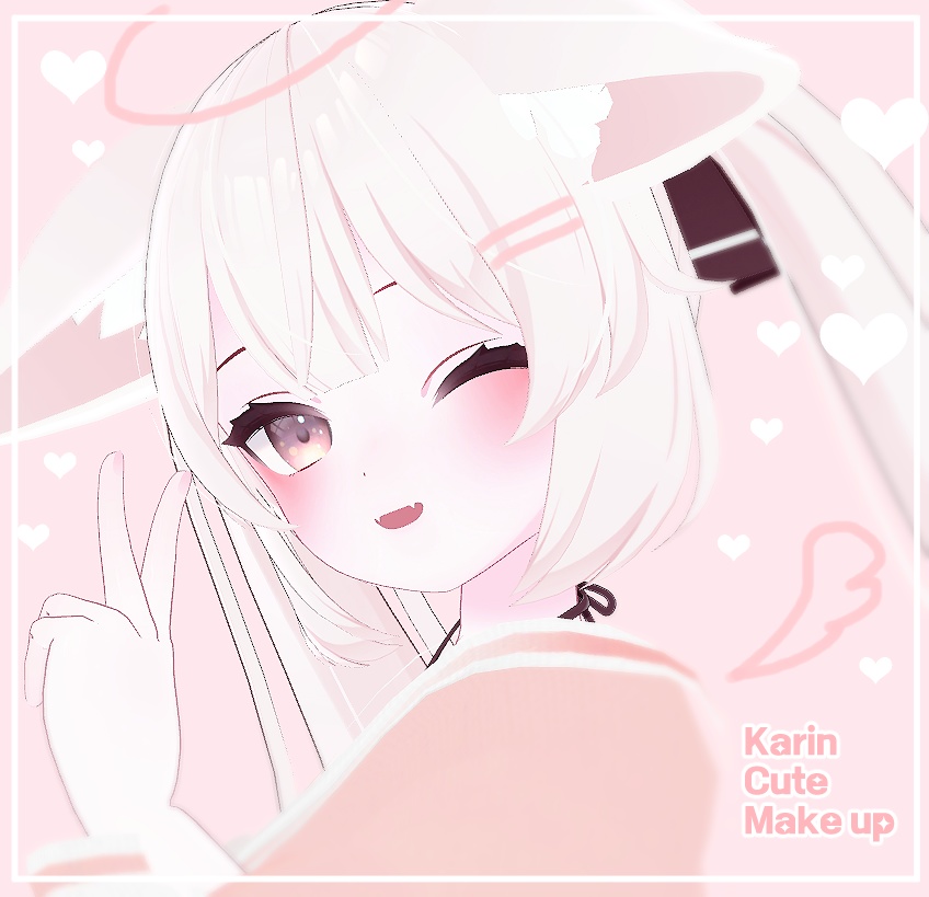 【Karin :: カリン】Karin Cute make up & body texture :: メイク テクスチャ