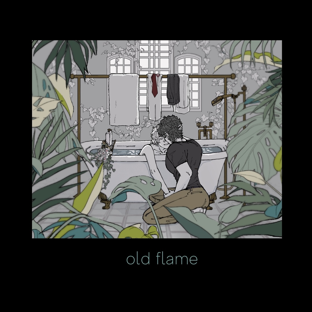 伽羅貘イラスト本『 old flame 』