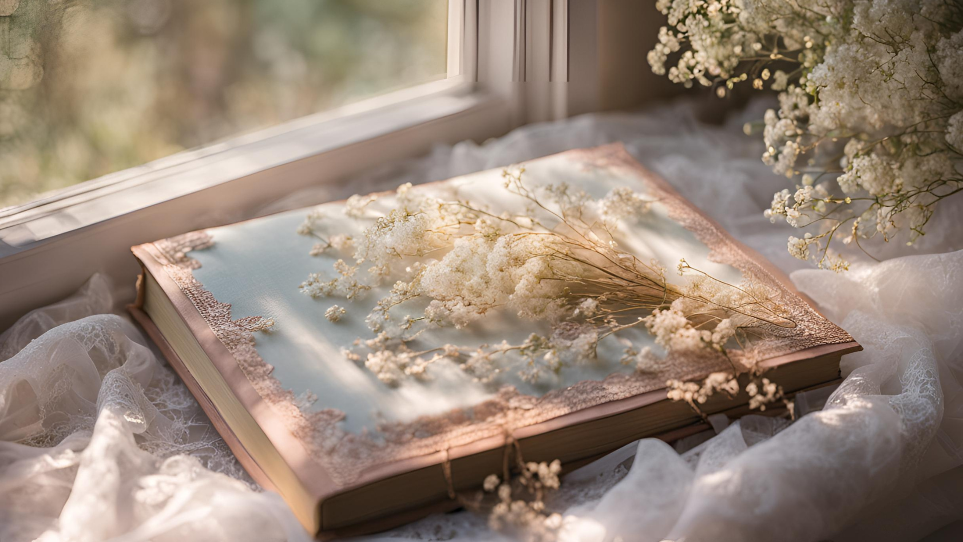 花と刺繍とレースが紡ぐ物語