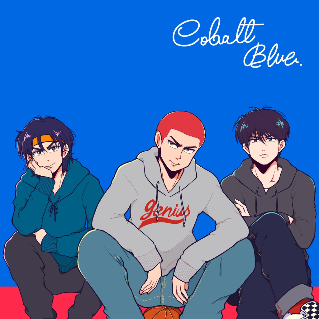 SD Illust book【Cobalt Blue.】&Sticker set