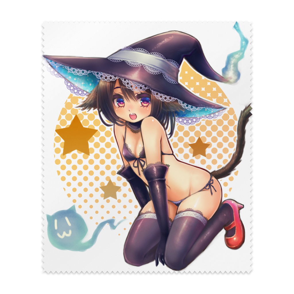夏魔女メガネ拭き