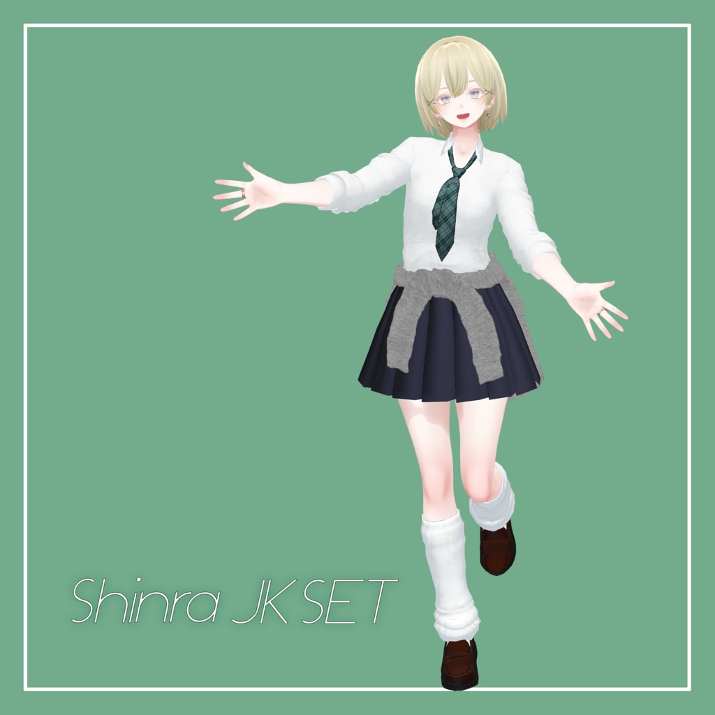 VRChat向け Shinra -森羅- JK Set（MA対応） - えれさとのお店 - BOOTH