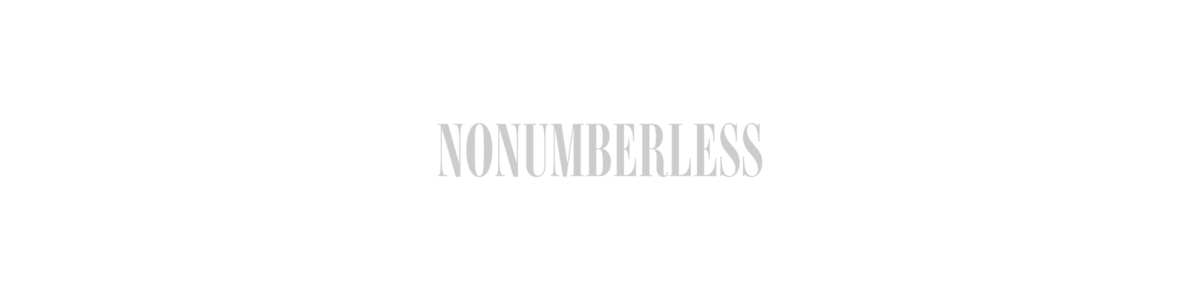 NONUMBERLESS - BOOTH