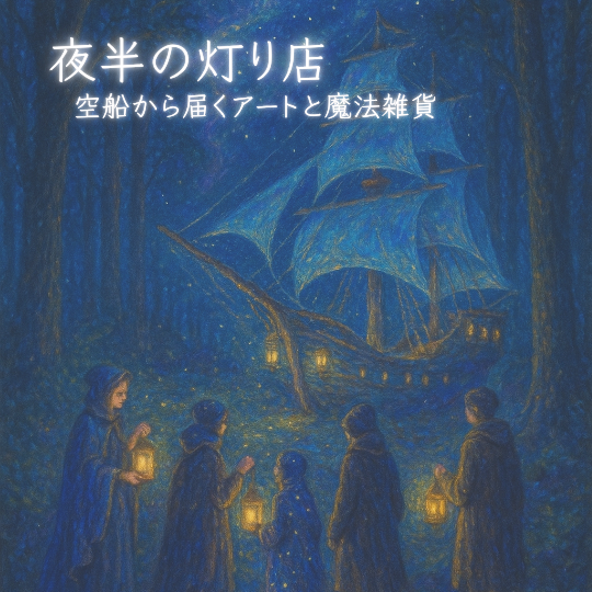 夜半の灯り店|空船から届くアートと魔法雑貨