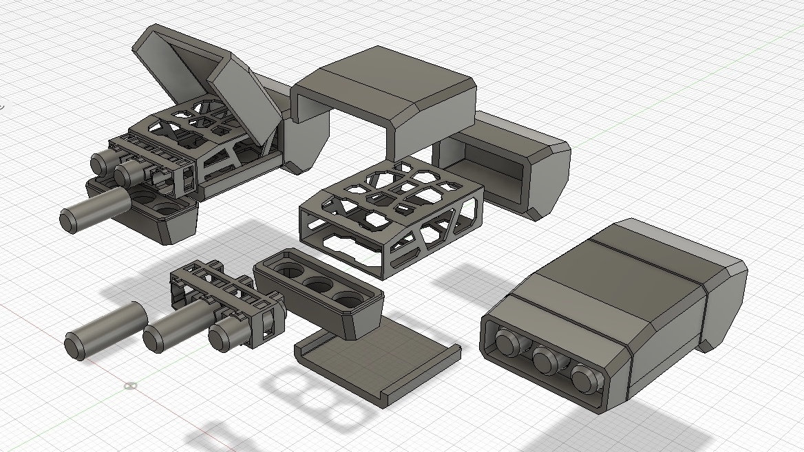 1/144、1/100サイズ8輪装甲車/3Dプリントオリジナルデザイン - 再生