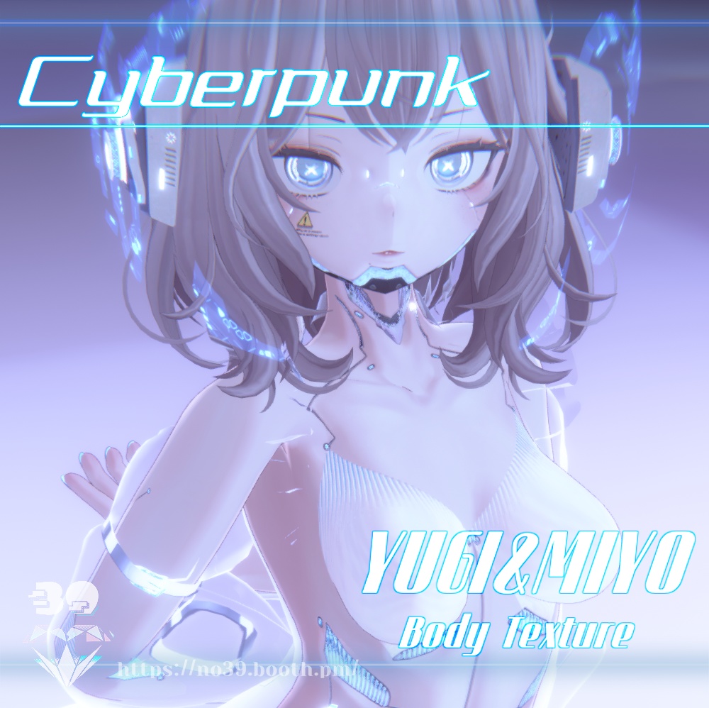 【YUGI&MIYO】Cyberpunk-Body Tex[HD-PSD]