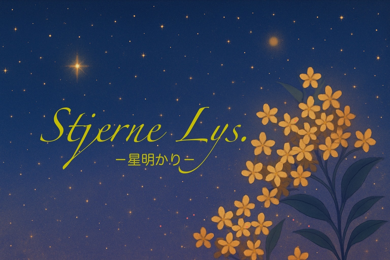 Stjerne Lys. ─ 星明かり ─