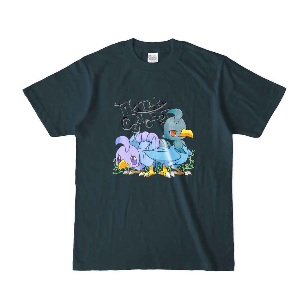 ちくたくTシャツシンフォニア エレガント デニム