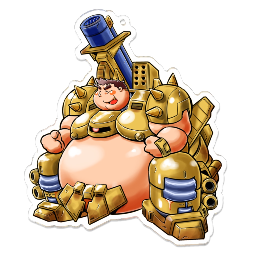 ザメル・アクリルキーホルダー