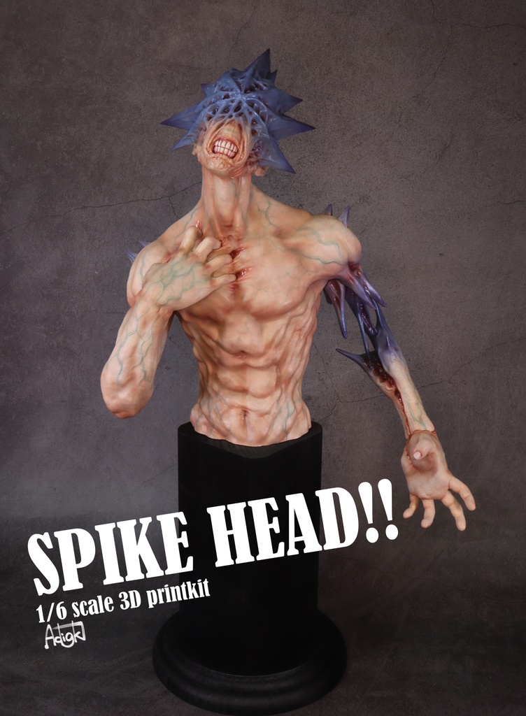 SPIKE HEAD!! 1/6 未組立 ガレージキット - Arsenal D.i - BOOTH