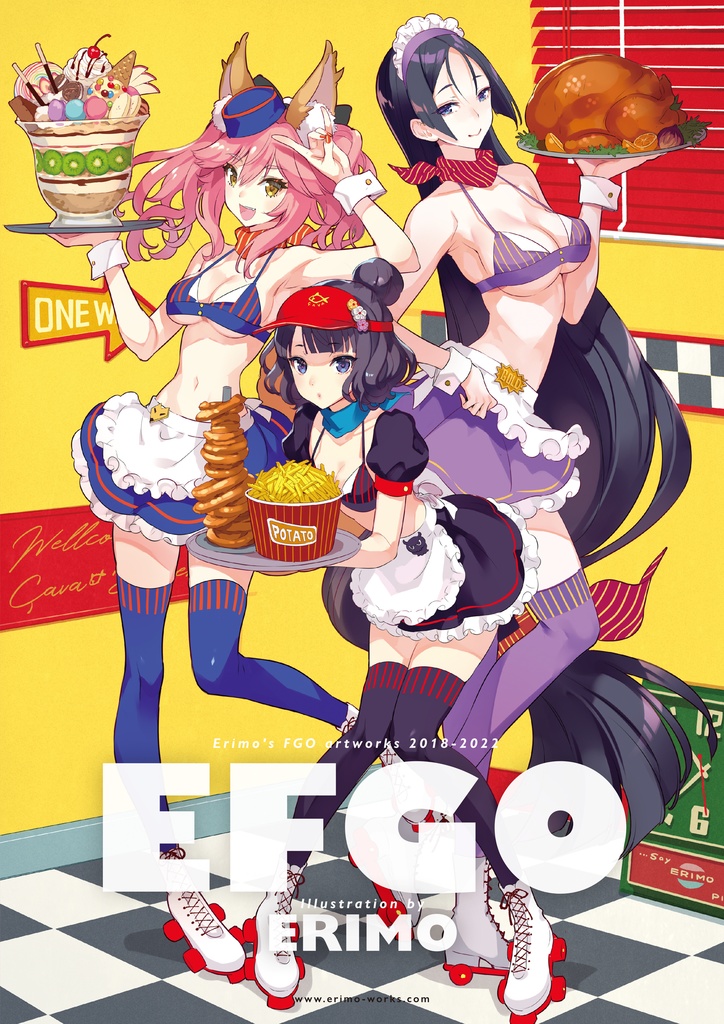 【サイン本】FGO　Illustration by ERIMO その他 漫画 本・音楽・ゲーム 正規店販売