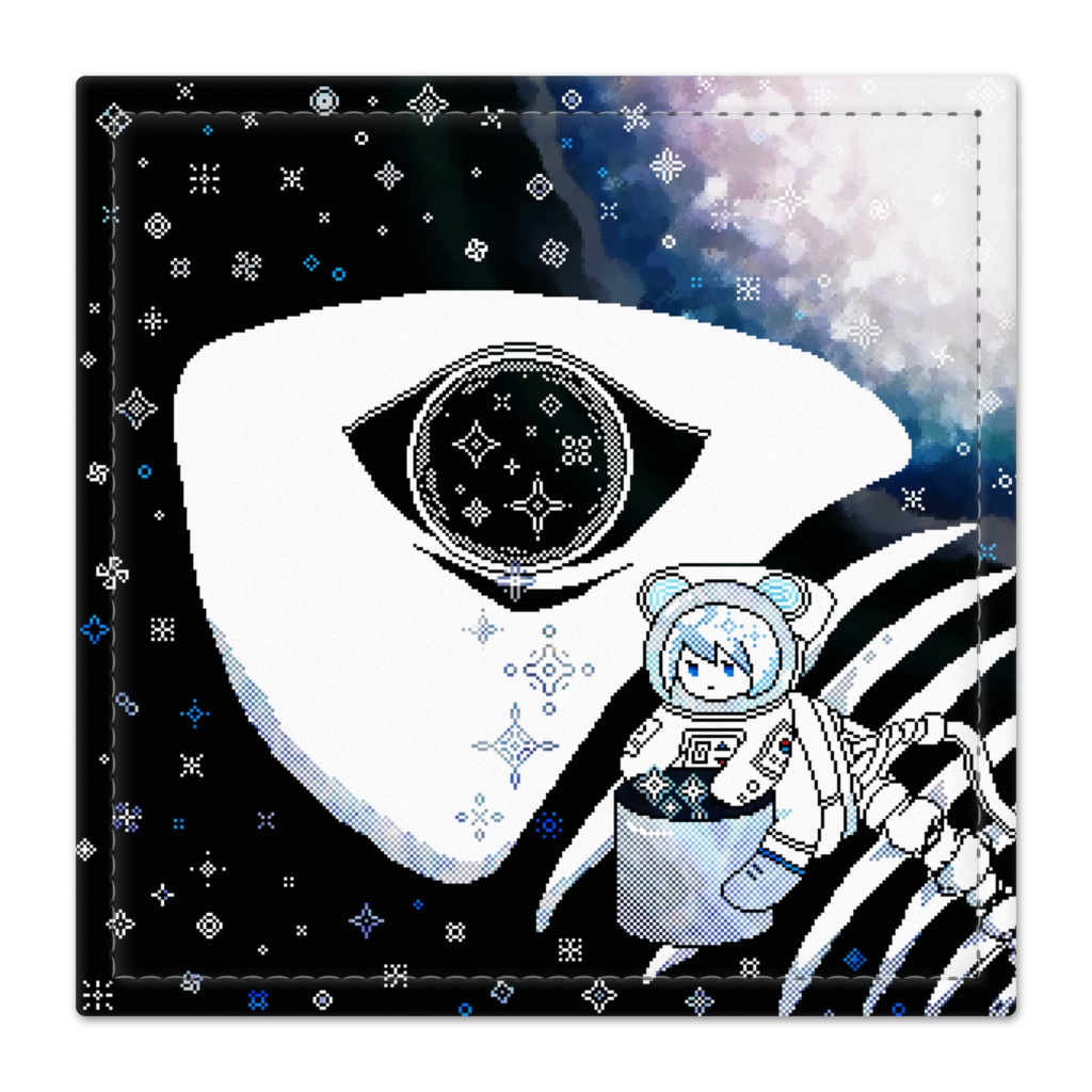 宇宙に泳ぐ骨魚