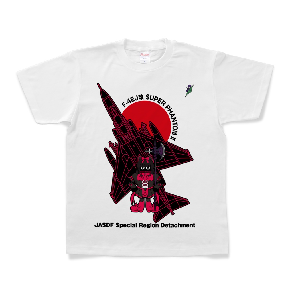 『ゲート』 航空自衛隊特地派遣隊 ロゥリィ・ザ・スプーク(アニメ版)Tシャツ