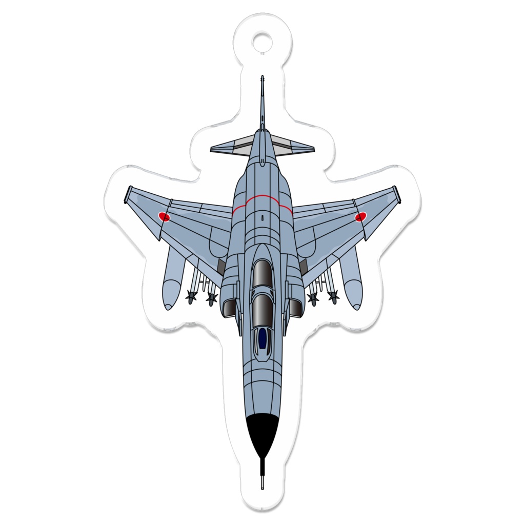 航空自衛隊F-4EJ改アクリルキーホルダー