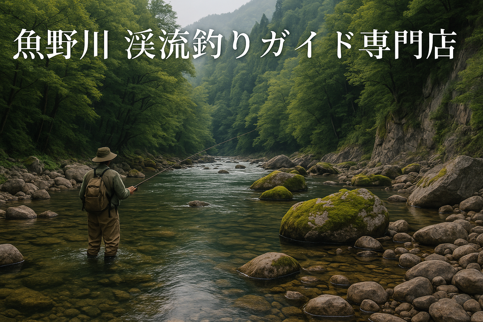 魚野川 渓流釣りガイド専門店(魚協組合員)