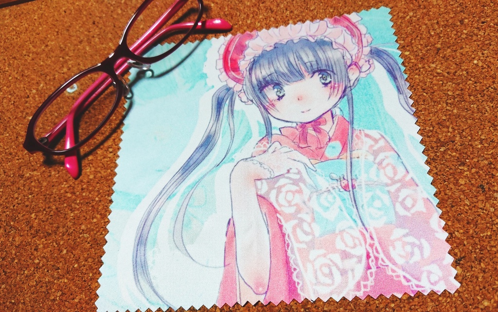 和装×洋装♥メガネ拭き