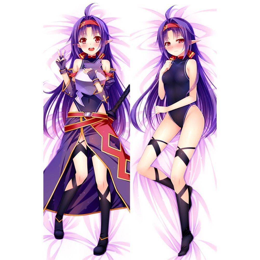 ソードアート・オンライン ユウキ アニメ抱き枕カバー 二次元 同人 抱き枕 アニメ萌えグッズ SAO えすえーおー 紺野木綿季 ALO 尚萌=幽幽雪猫/Grandia氷 cz00196