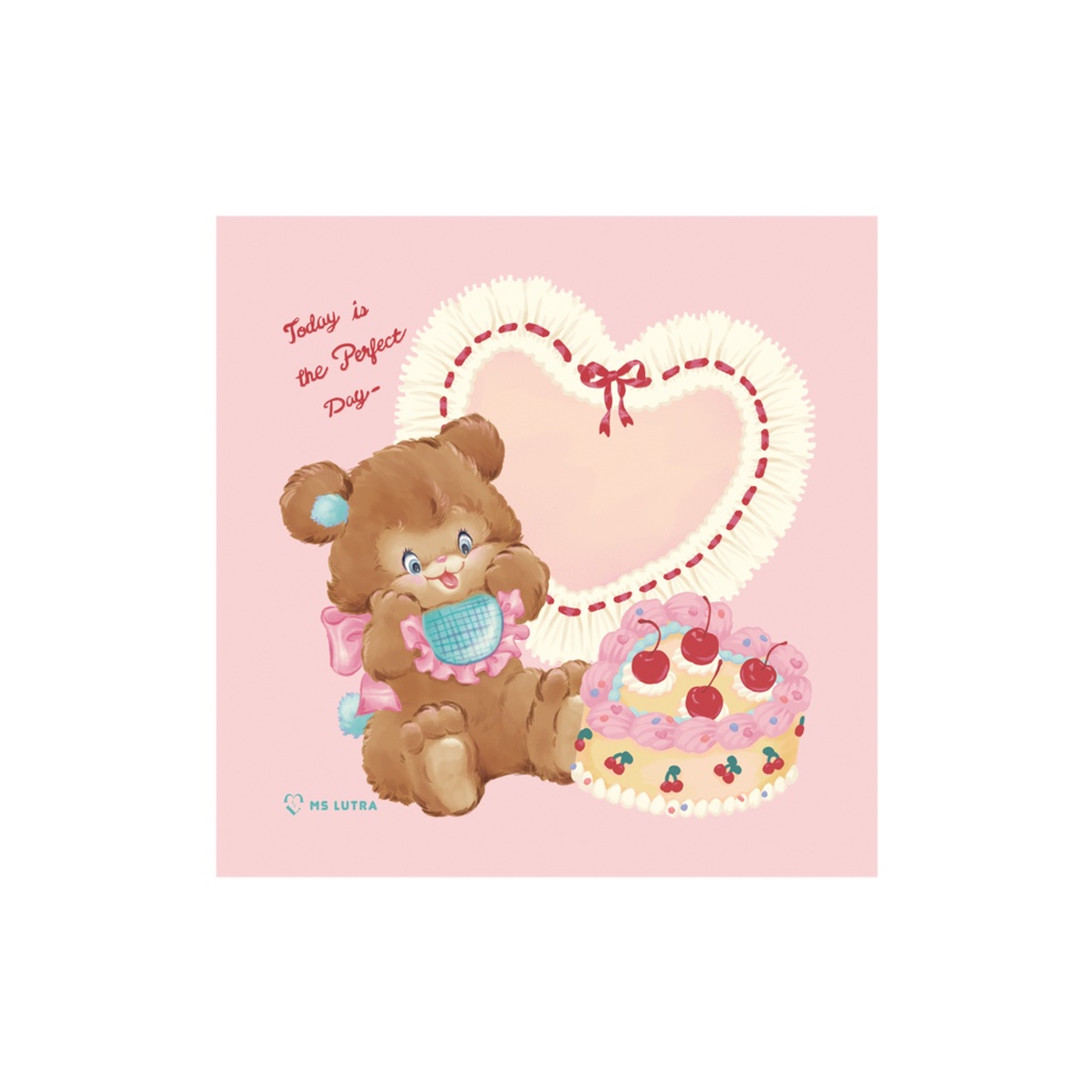 メモ帳 Perfect Bear Ms Lutra Booth メモ帳 Perfect Bear Ms Lutra Booth