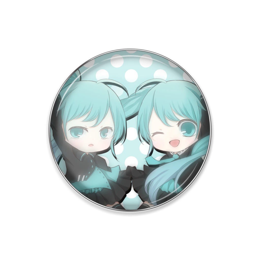 初期ミクピンバッジ