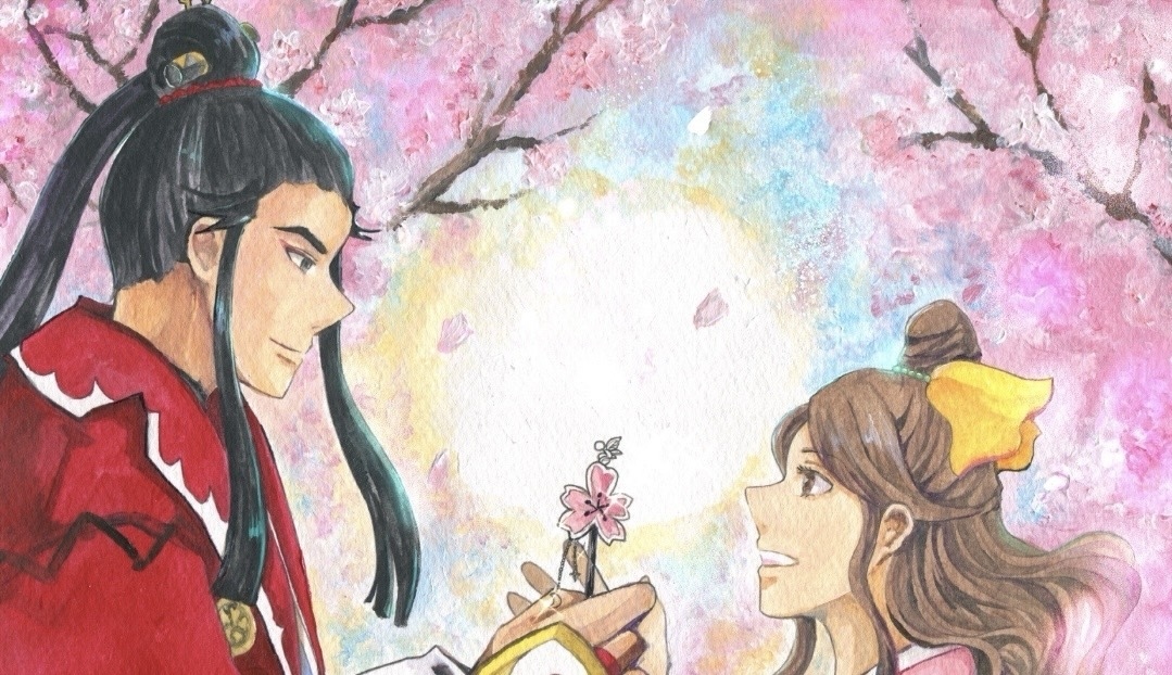 ゆずの花とレモンの木