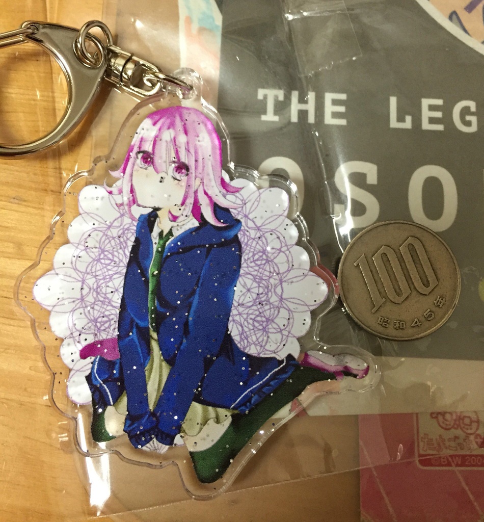 七海千秋アクリルキーホルダー