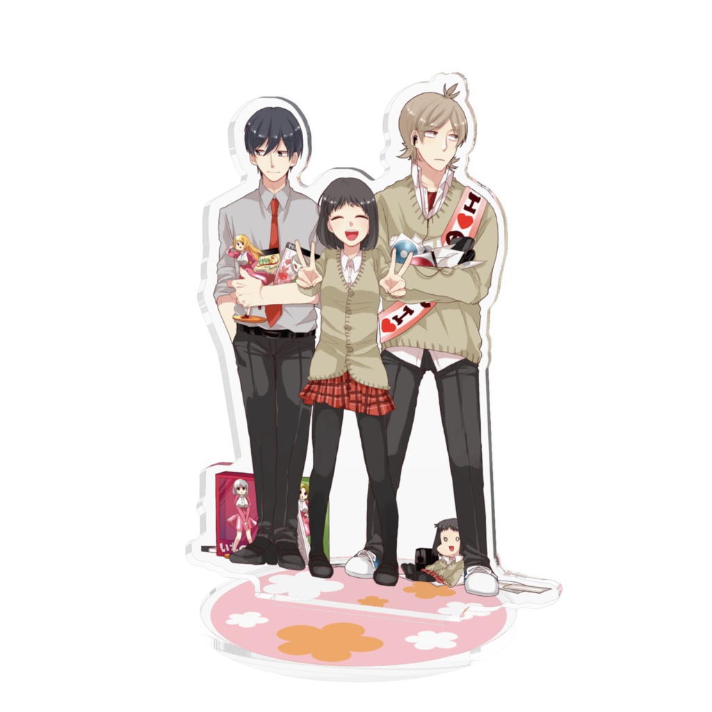 【受注生産】あっくんとカノジョ アクリルフィギュアスタンド【1/31まで】