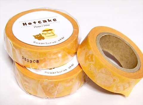 ホットケーキのマスキングテープ