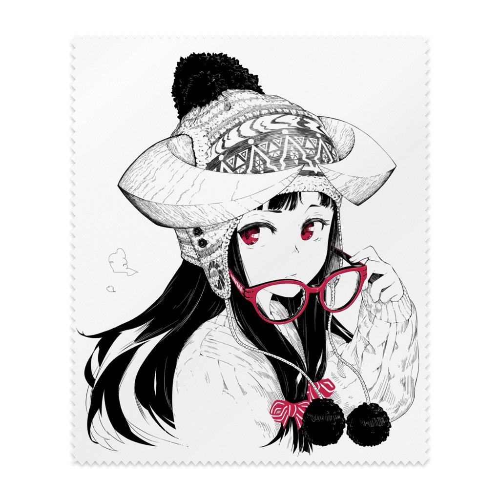 メガネ角娘メガネ拭き