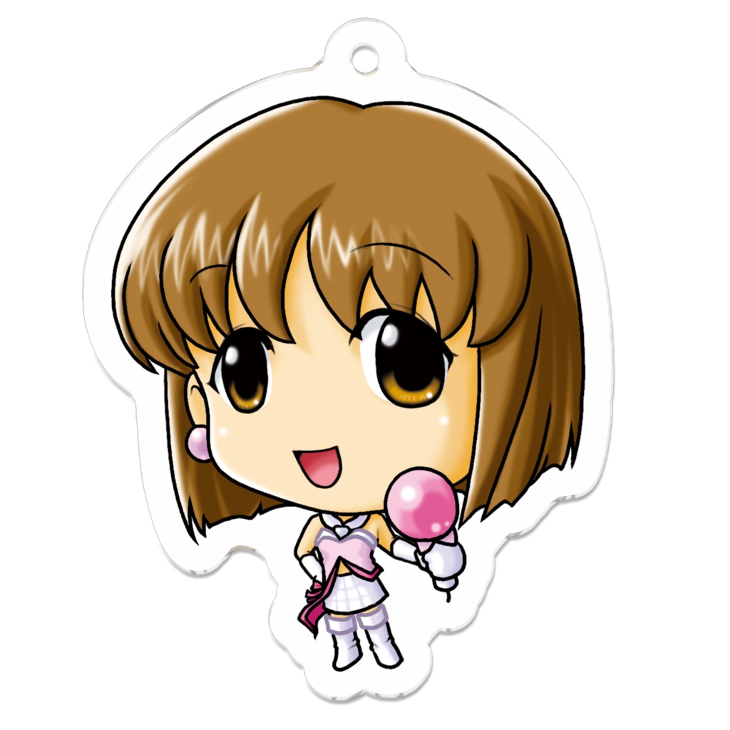 萩原雪歩 アクリルキーホルダー