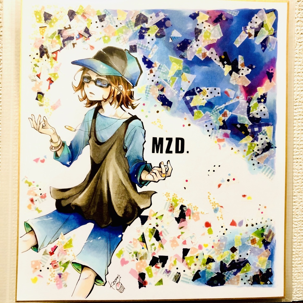 色紙 Mzd こおり屋 Booth