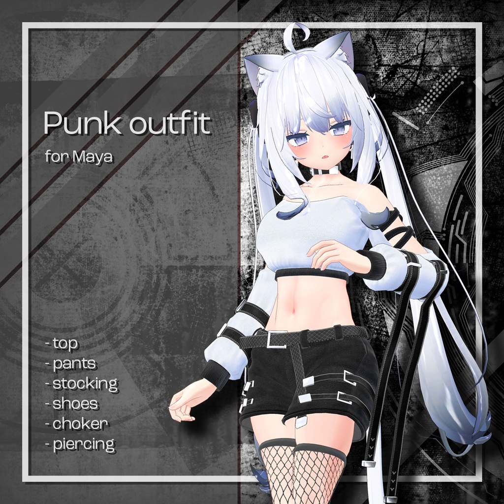 Punk outfit For Maya