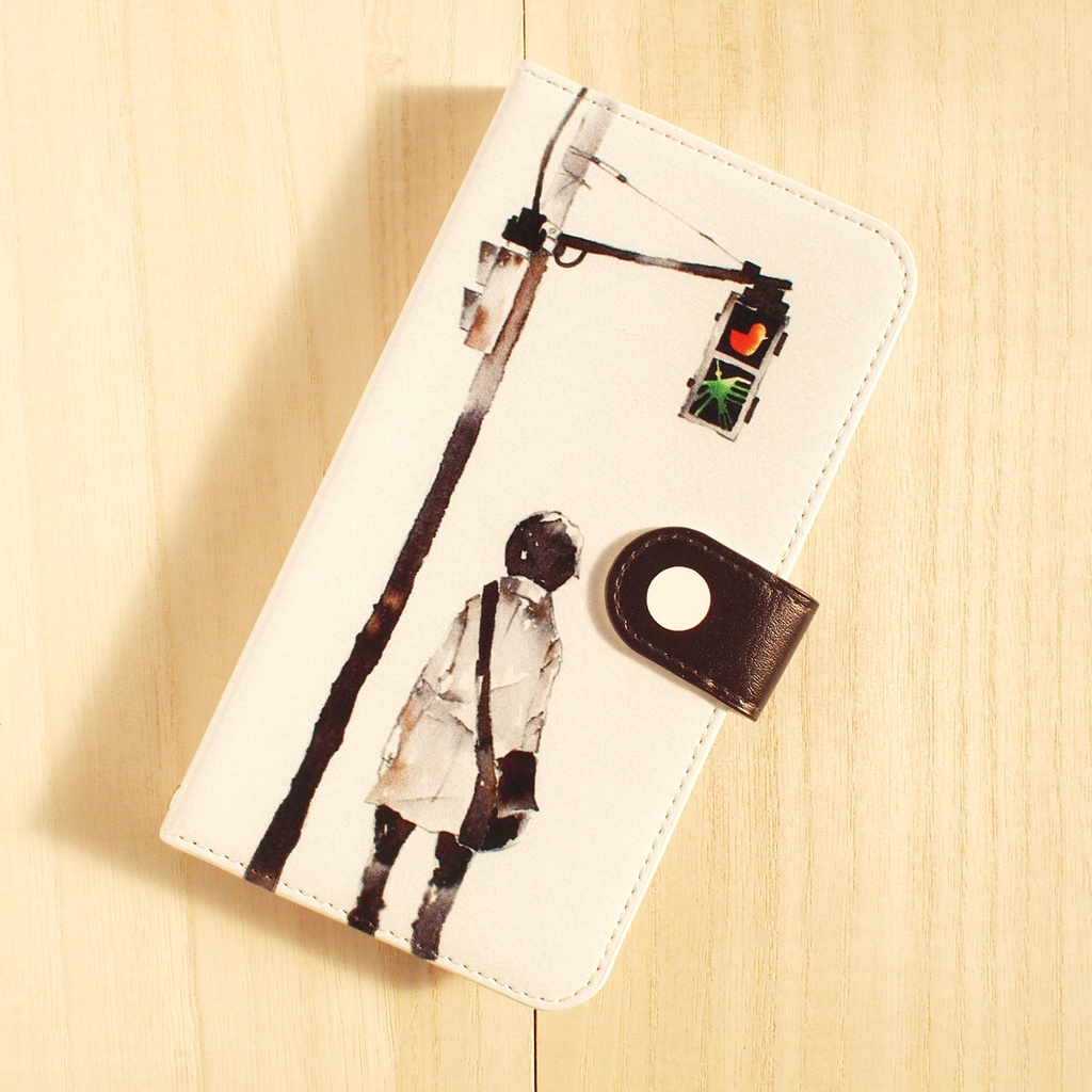 【iPhone6/6s】手帳型ケース/道しるべ