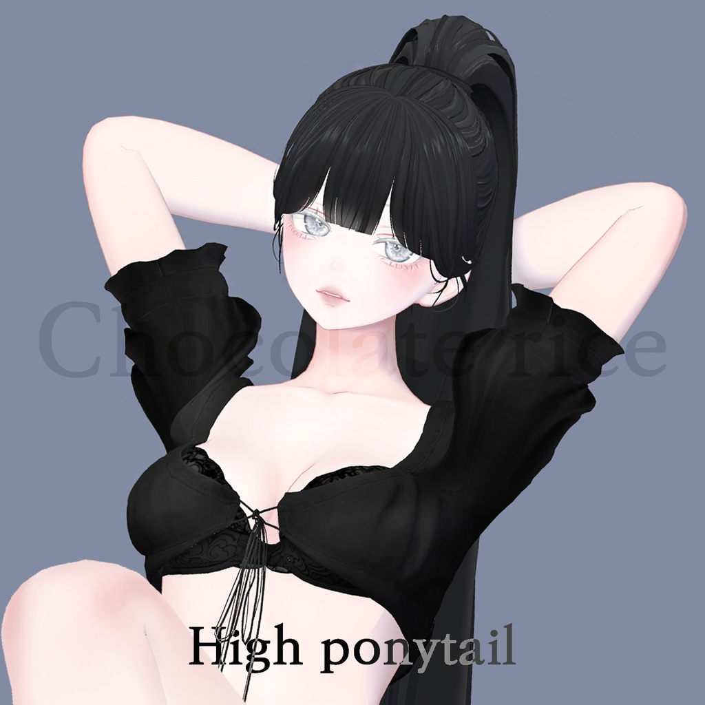 High-ponytail