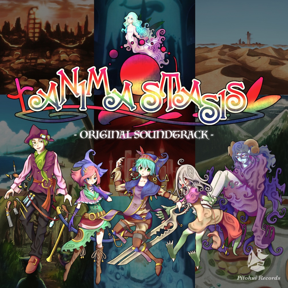 架空RPG『ANIMA STASIS』攻略本&サウンドトラックCD