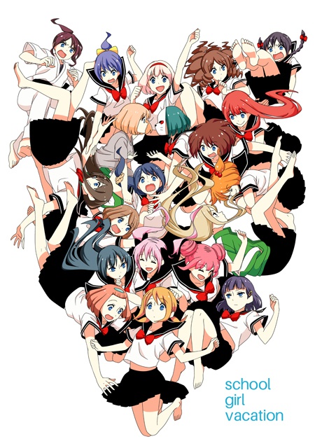 Tシャツ(school girl vacation)