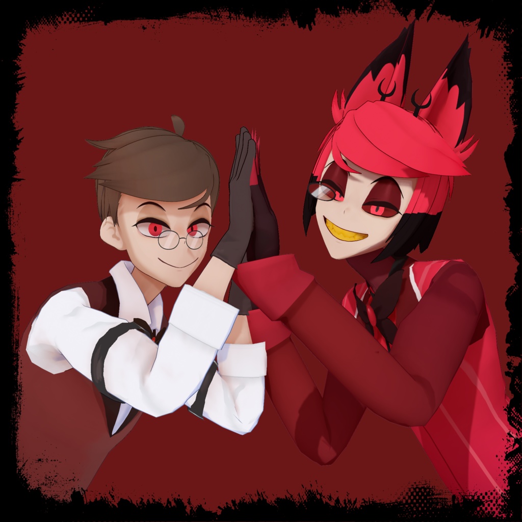 free][updated] Hazbin Hotel / ハズビンホテル アラスター VRM