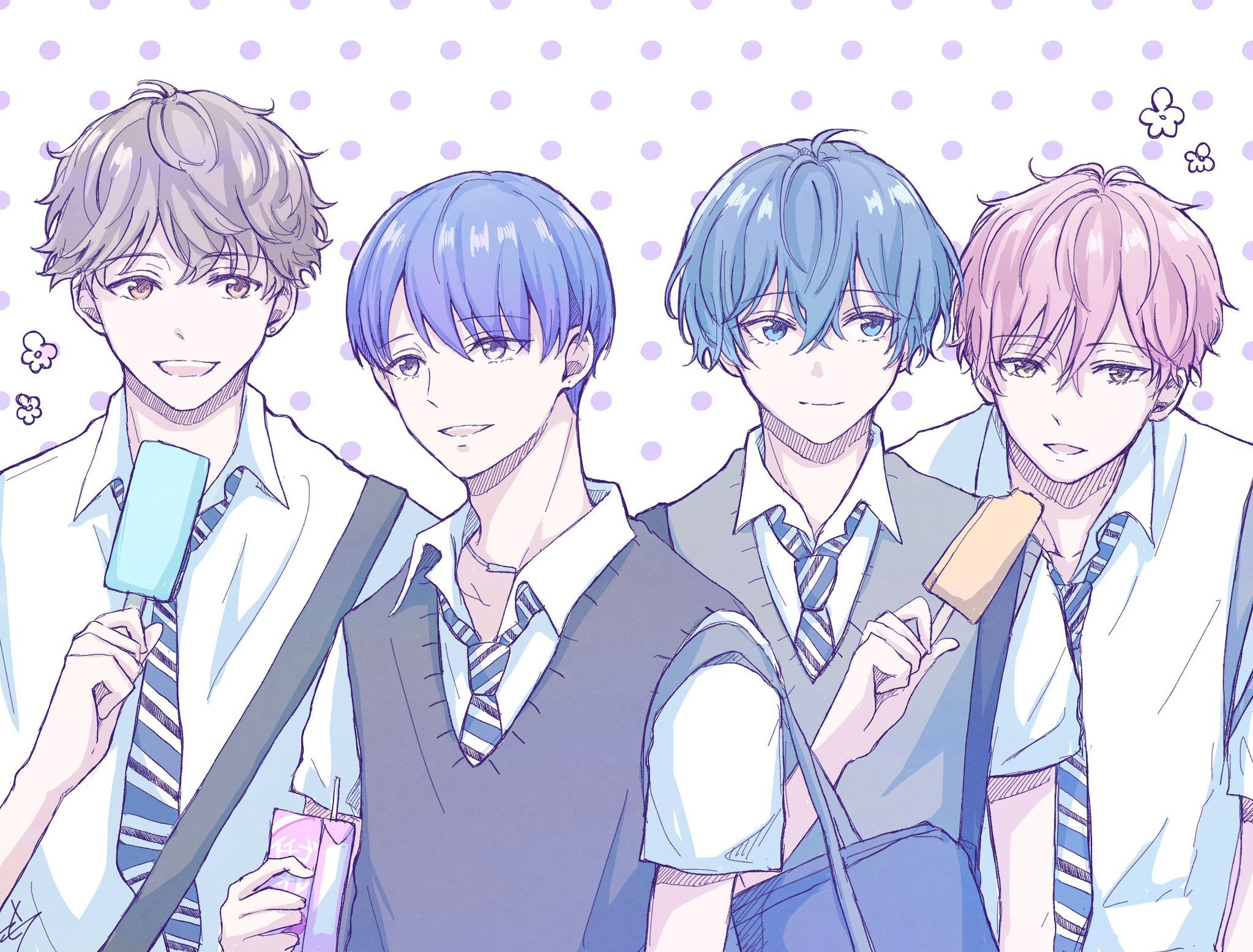 水をかむ。