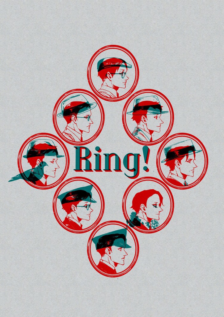 Ring ジョーカー ゲーム オールキャライラスト本 Iai 8901 Booth