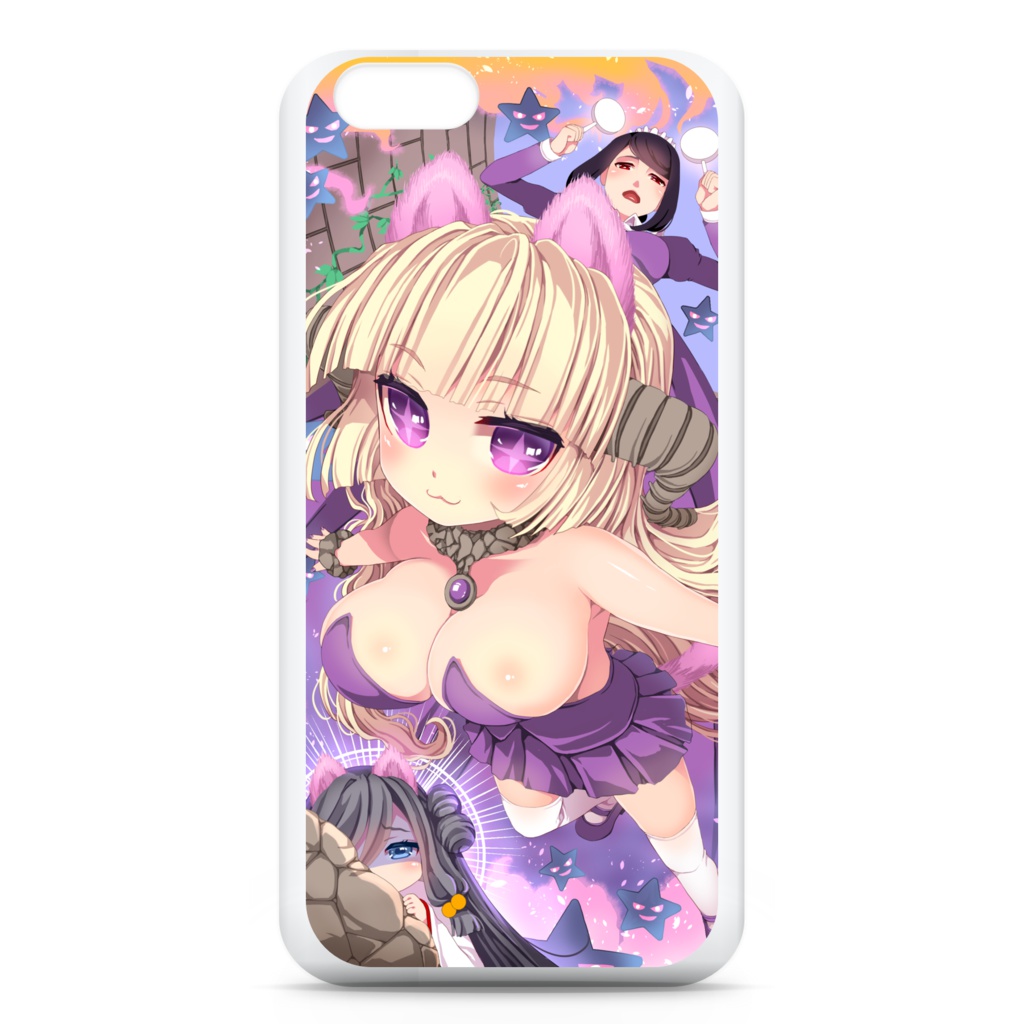 だいにゃおう様iPhoneケース(twitter2万フォロワーさん感謝絵)