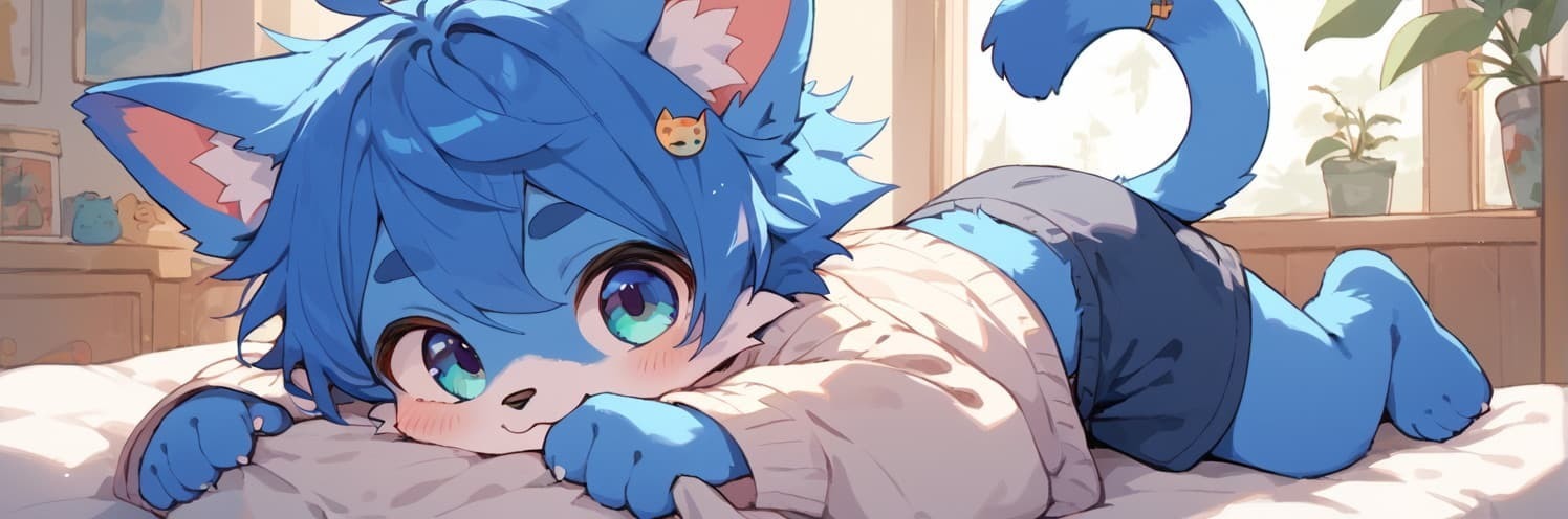 あおねこ(ケモ) BlueCat furry