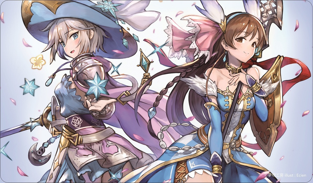 【完売】TCGプレイマット『新田 美波 & アナスタシア』