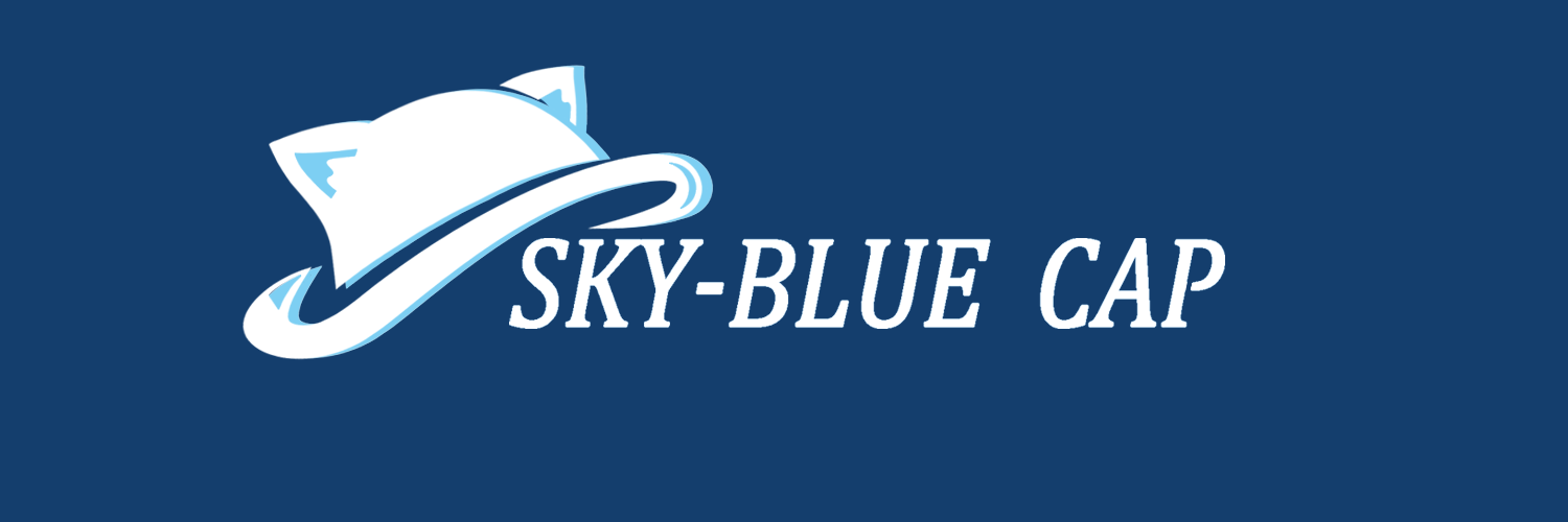 SKY-BLUE CAP