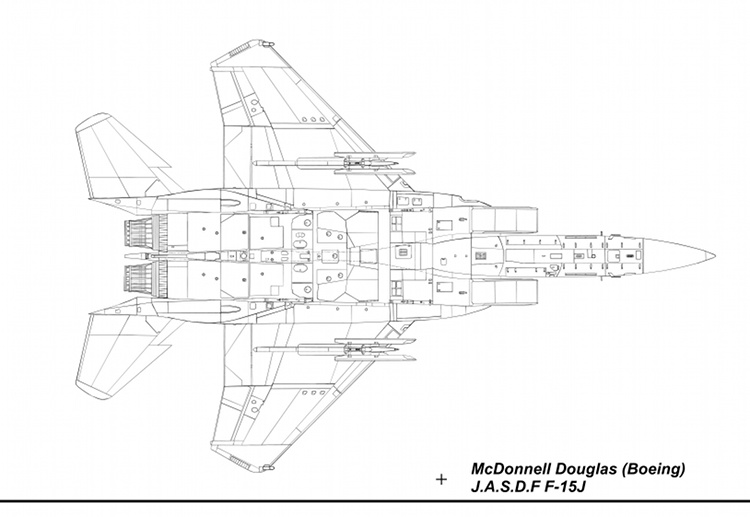 F-15J Blueprint Under