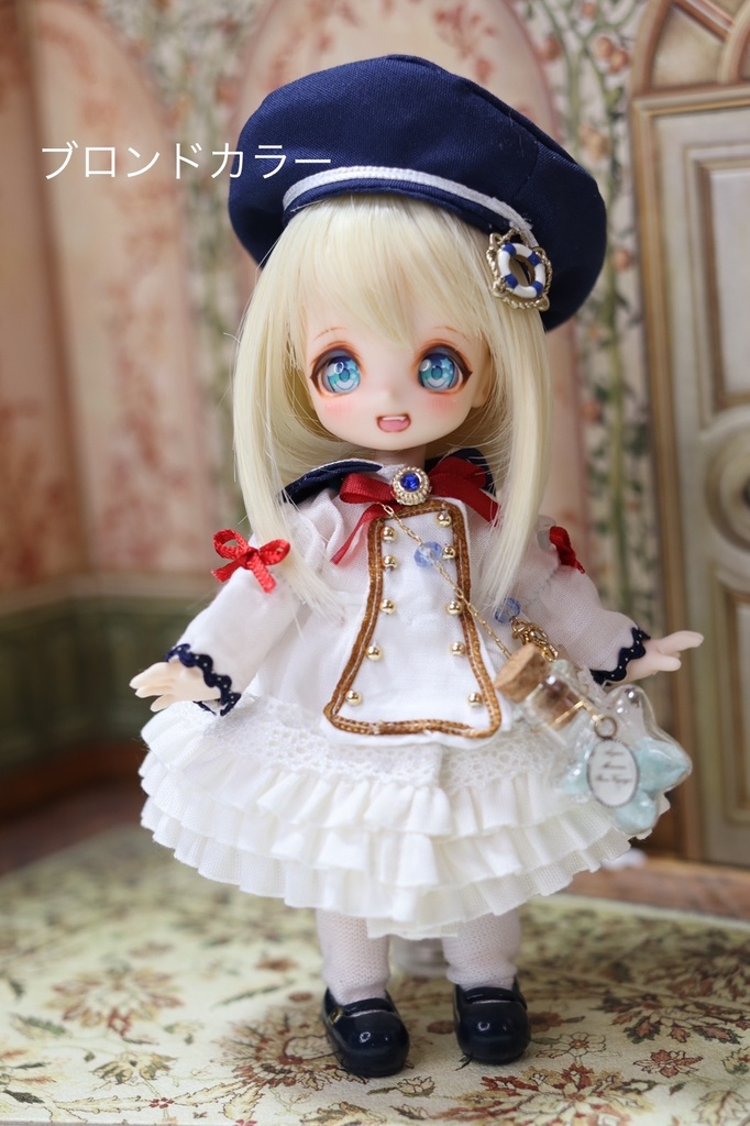 あまむす Brownie jｰdoll カスタム 素材 ロング ウィッグ 美品