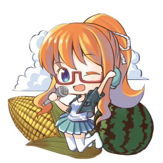 浜音ポニーアクリルキーホルダー
