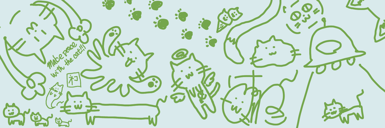 Make peace with the cat!!!