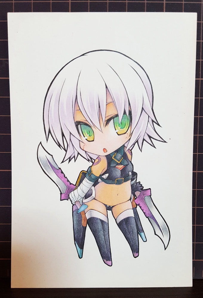 Fgo ジャックザリッパー 葉書サイズイラスト Nikubanare Booth