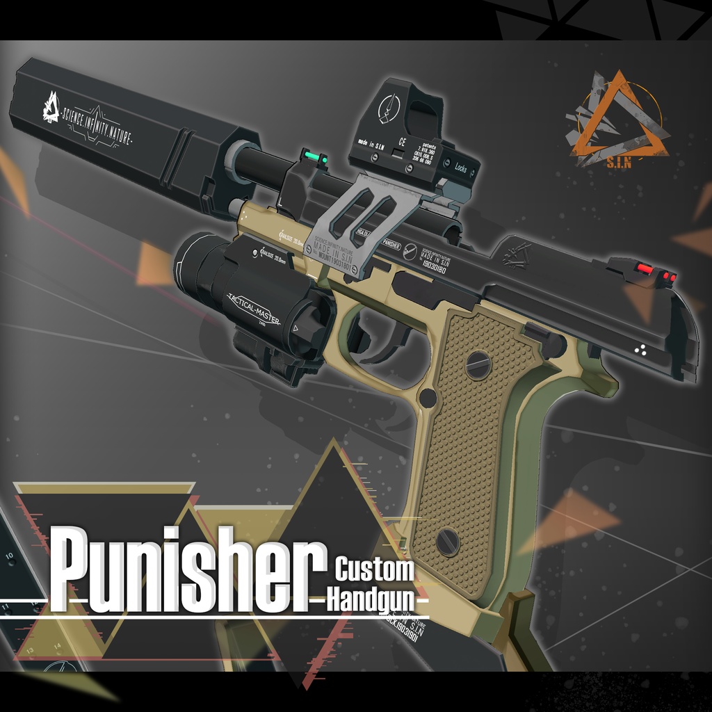 punisher custom handgun