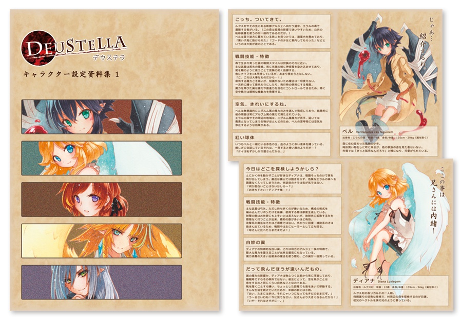 キャラクター設定資料集 1