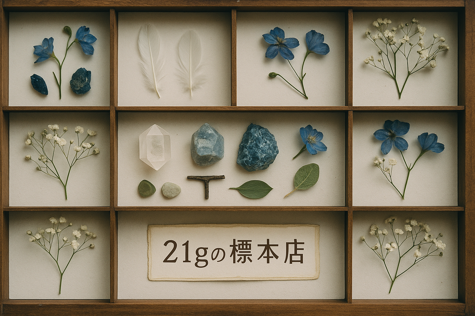 21gの標本店